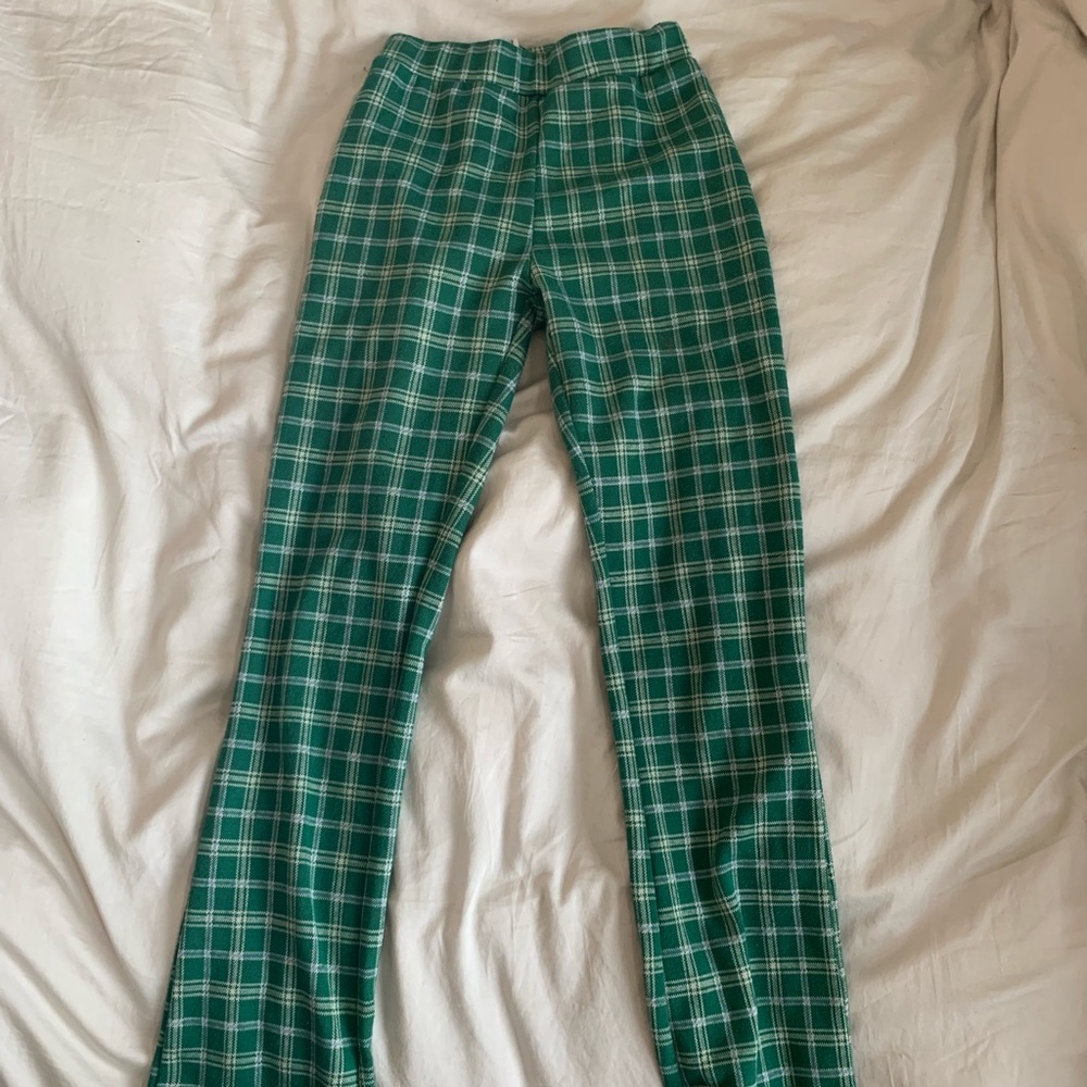 Urban Outfitters plaid green pants